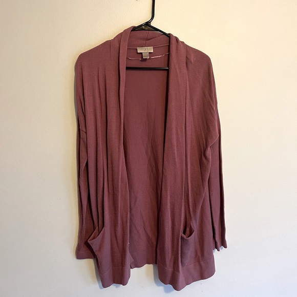 Long Lilac Cardigan from Loft Outlet - Picture 1 of 2